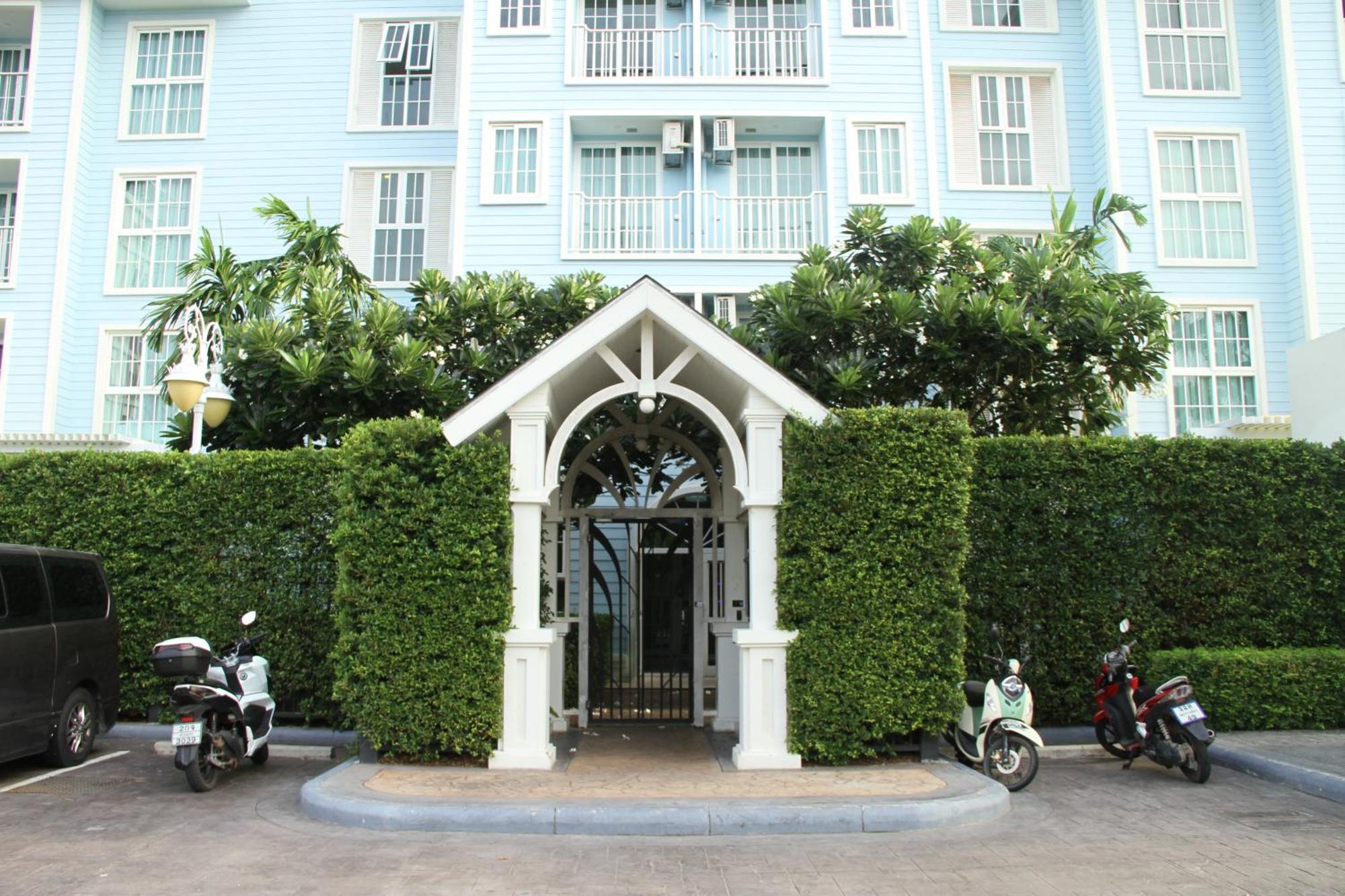 Grand Florida芭提雅带免费游泳池温泉和健身房和办公区水上花园公寓e208 Na Chom Thian Exterior foto