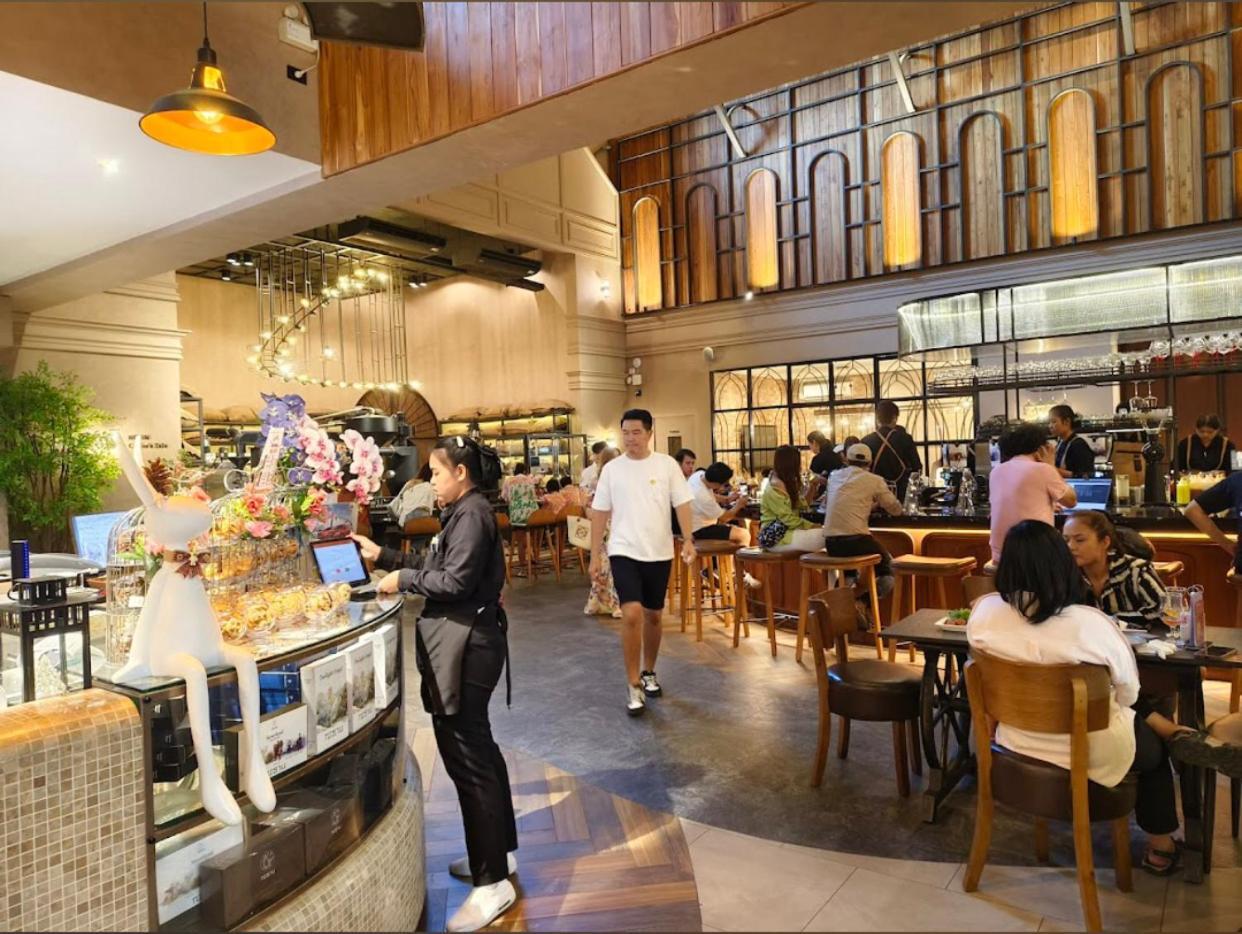 Grand Florida芭提雅带免费游泳池温泉和健身房和办公区水上花园公寓e208 Na Chom Thian Exterior foto