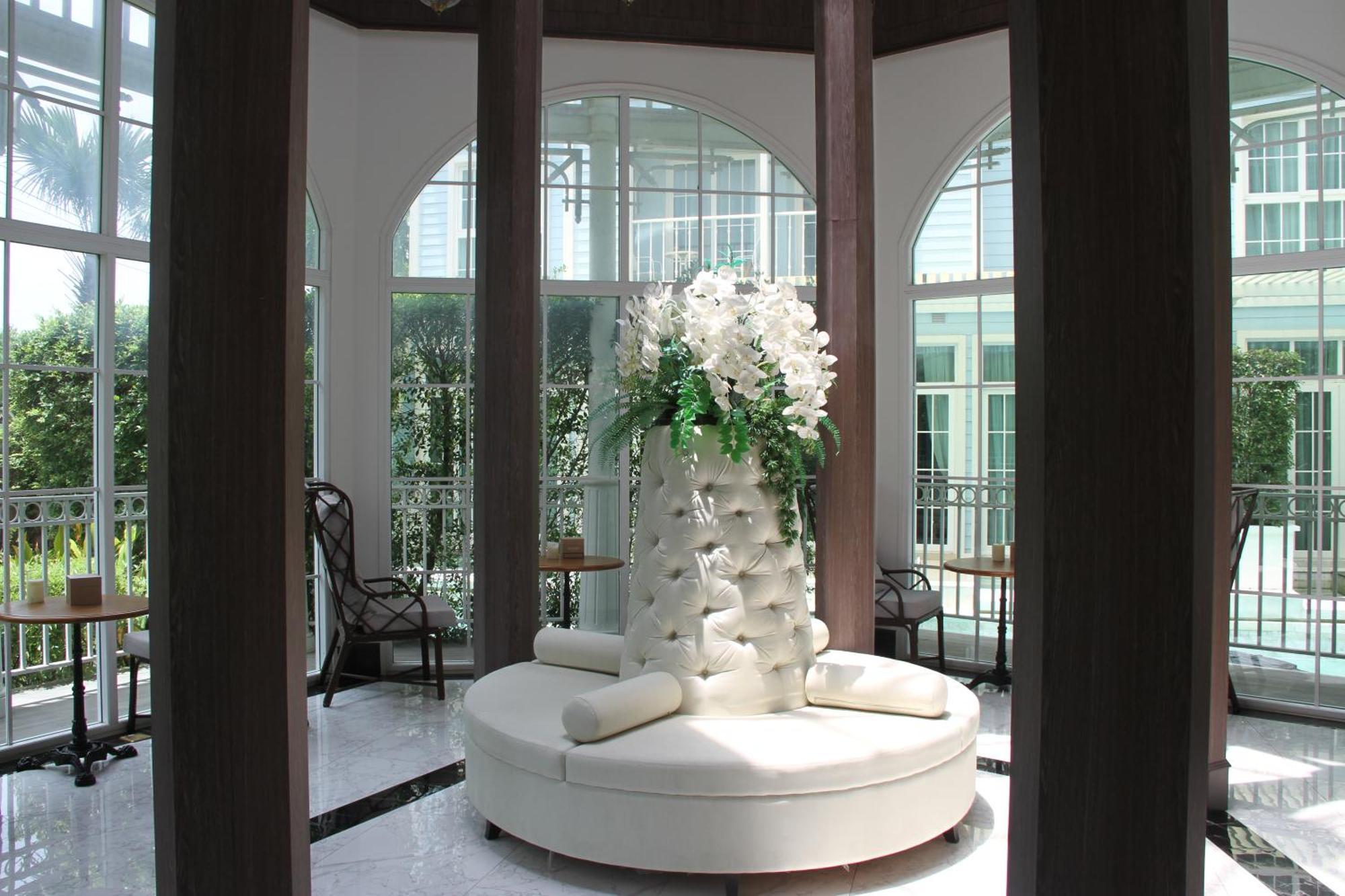 Grand Florida芭提雅带免费游泳池温泉和健身房和办公区水上花园公寓e208 Na Chom Thian Exterior foto